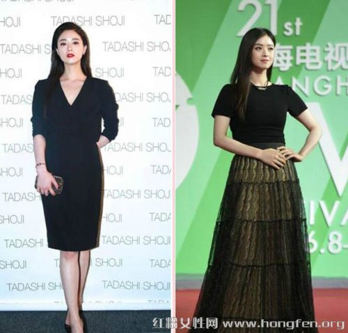 手臂粗肩宽穿什么显瘦蒋欣教你时尚显瘦穿搭